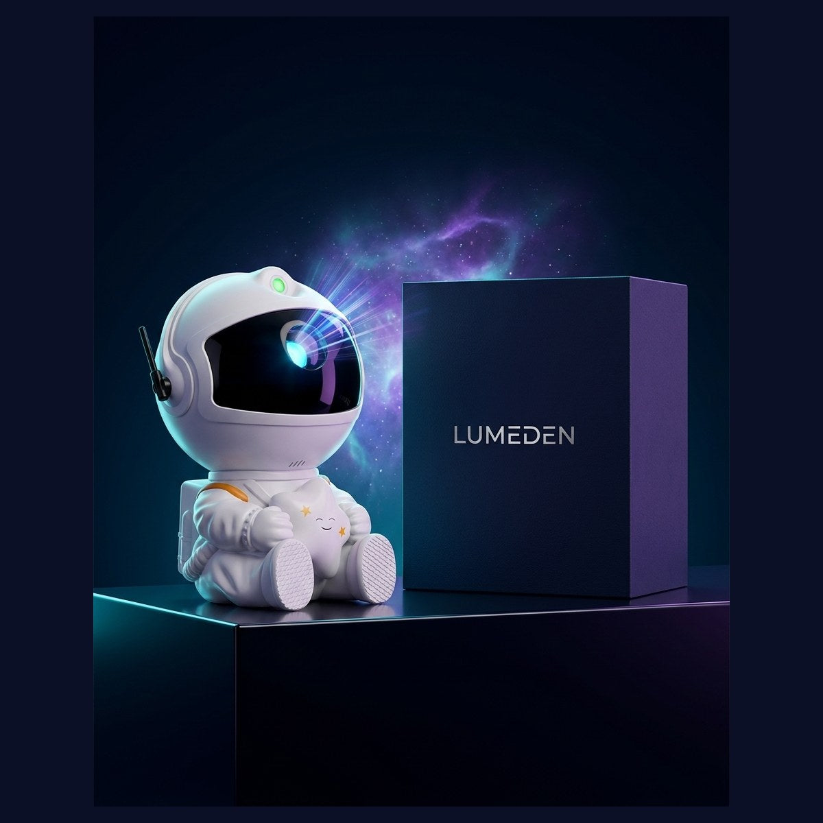 Lumeden Astronaut Galaxy Projector with premium box