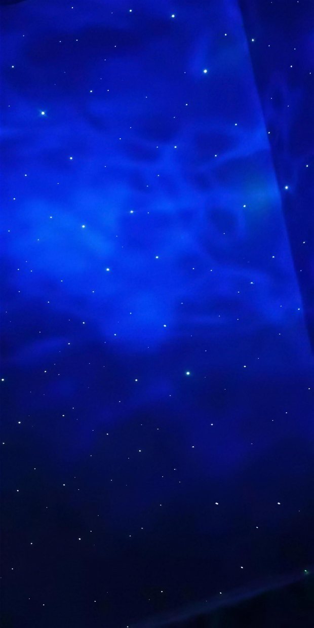 Real customer photo of the Astronaut Galaxy Projector