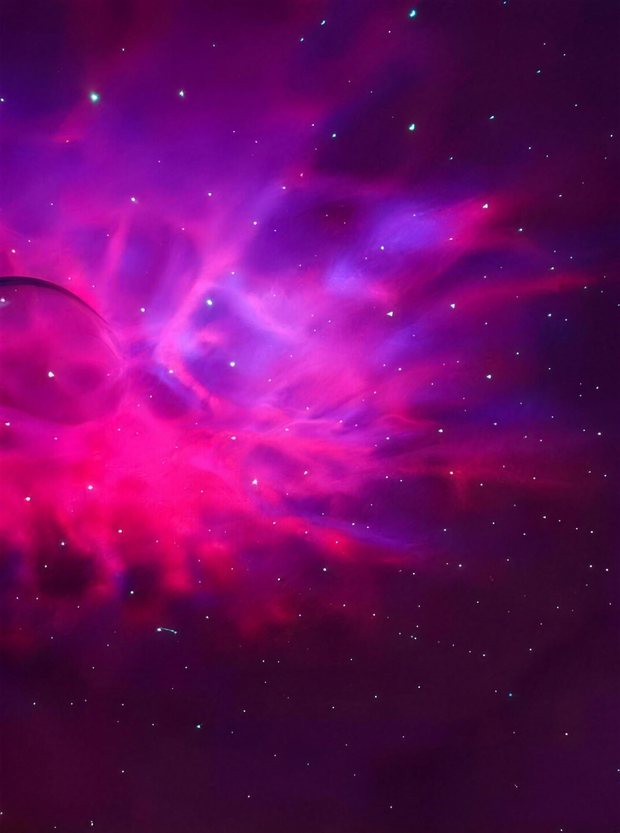 Real customer photo of the Astronaut Galaxy Projector