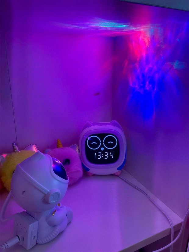 Real customer photo of the Astronaut Galaxy Projector